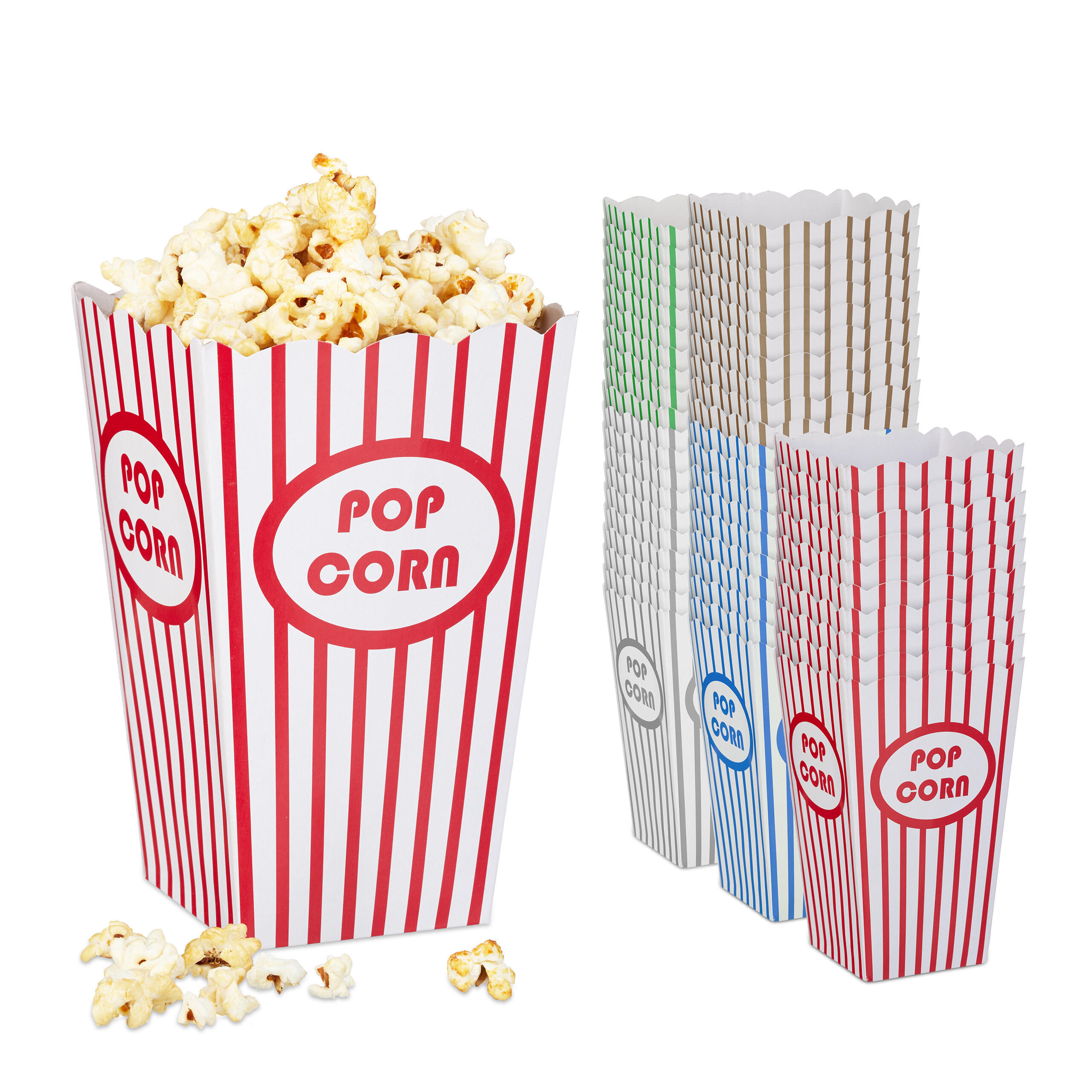 Relaxdays KELÍMKY vícebarevné 50-ks karton retro