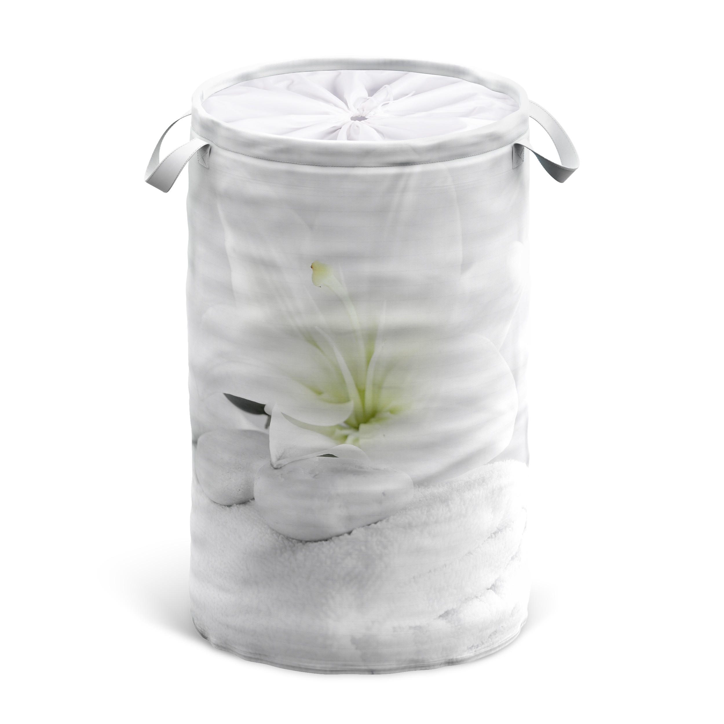 WÄSCHEKORB Good Feeling - Grau, Textil (37/55/55cm) - Sanilo