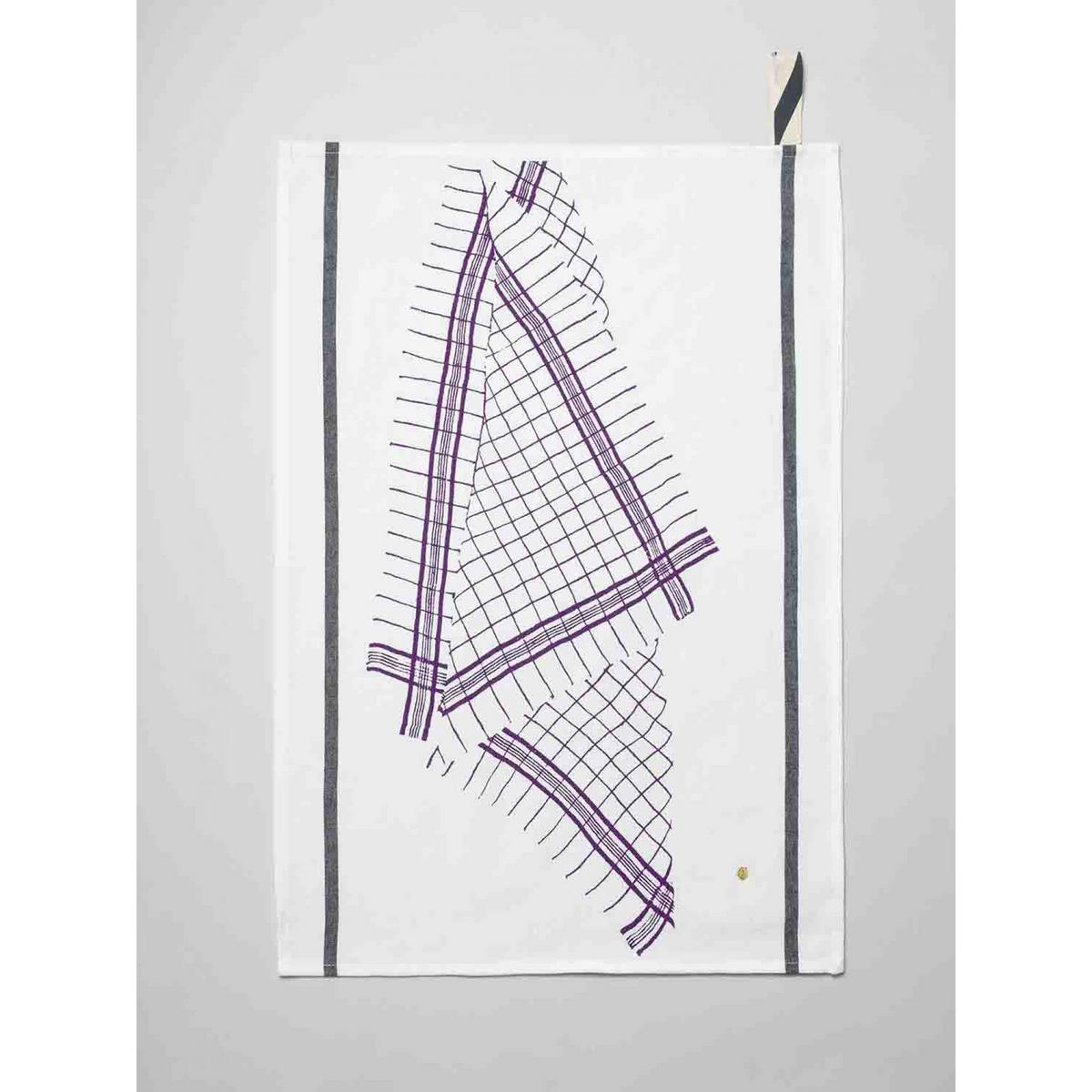 KÜCHENTUCH Tonton violett 50 x 70 cm - Violett, Textil (70/50cm)