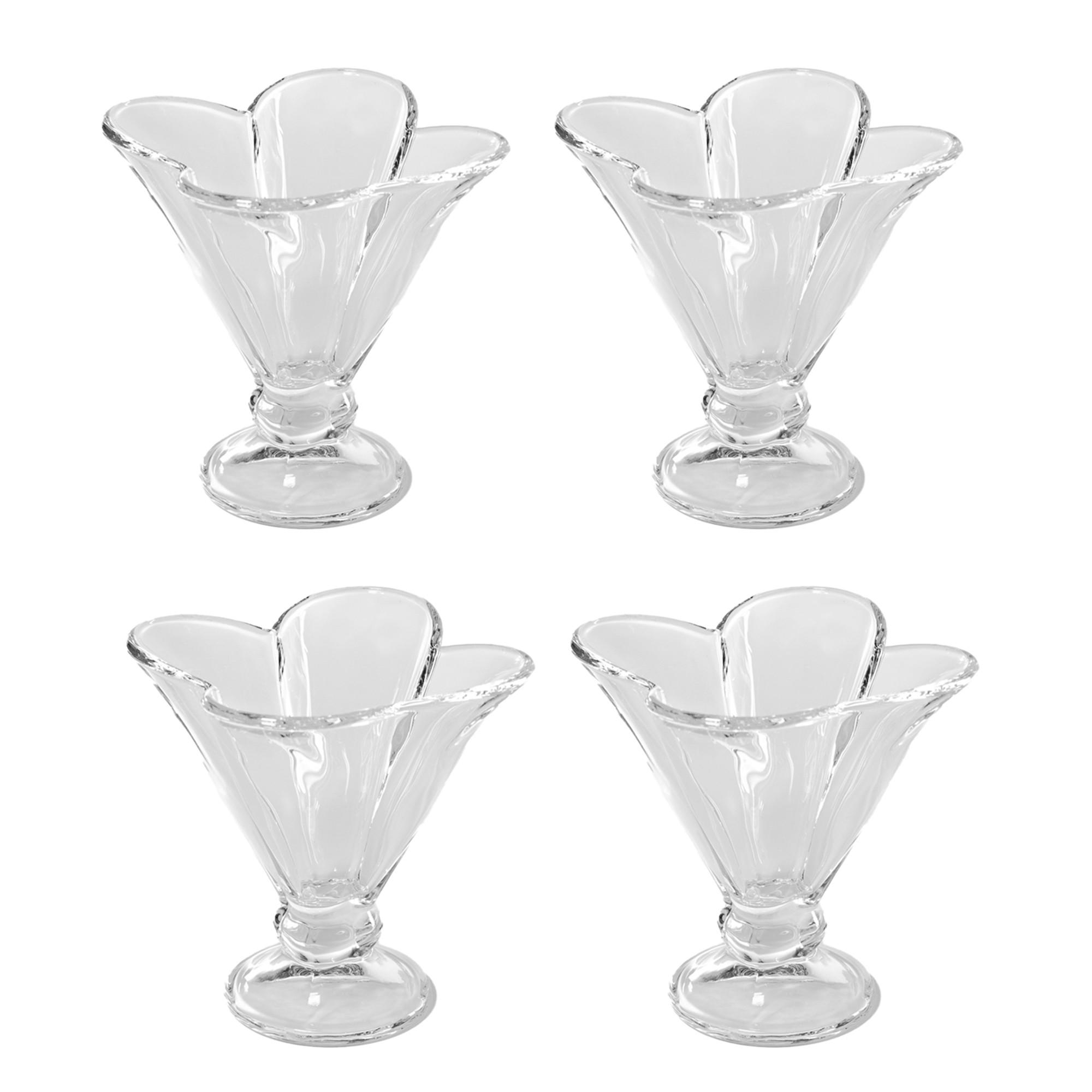 EISSCHALEN SET - Transparent, Glas - Intirilife