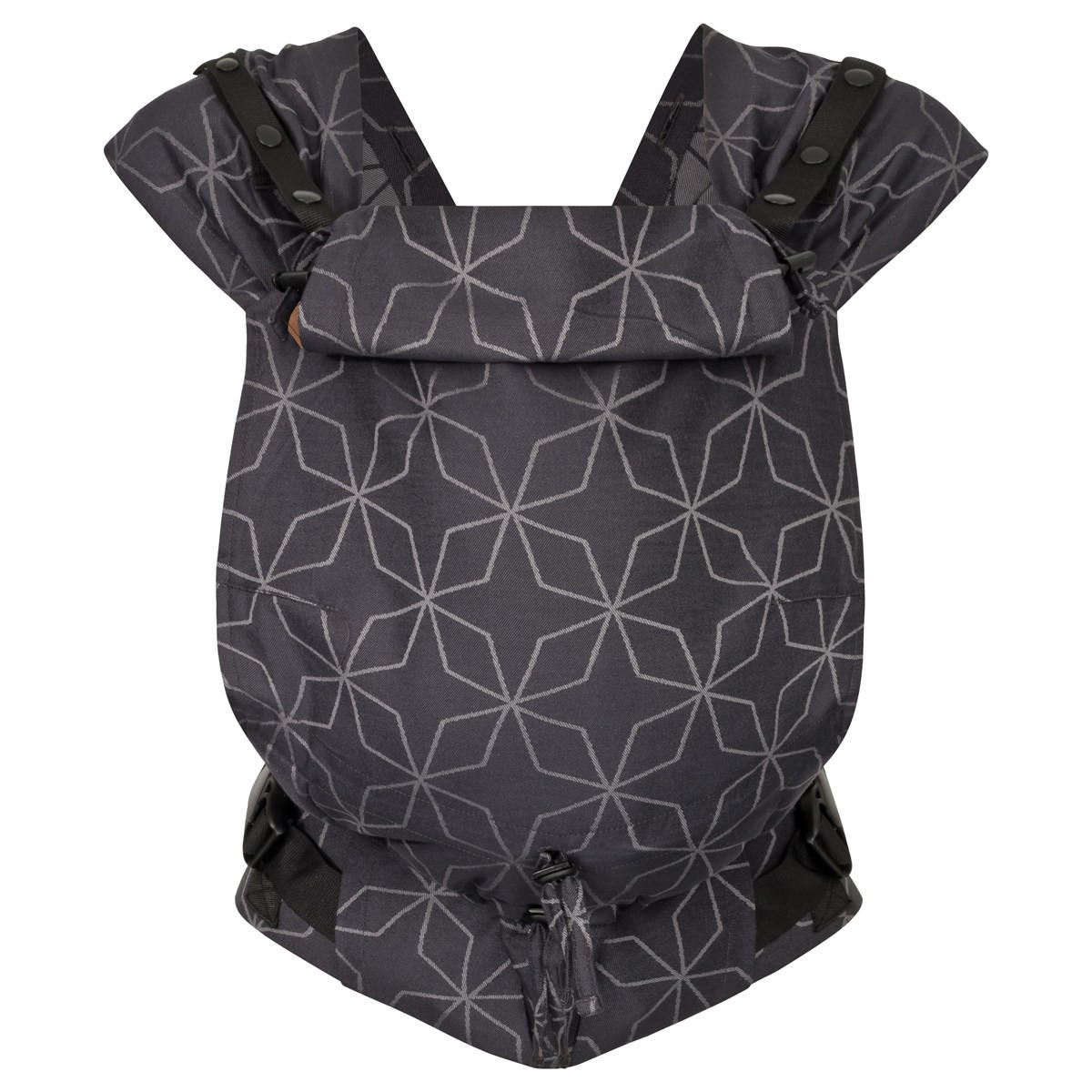 Hoppediz Babytrage Hellgrau, Anthrazit 26.5x7.2x38.5 cm
