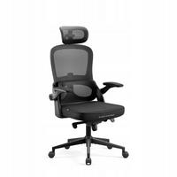 BÜROSTUHL V-LIGHT - Schwarz, Textil (70/102/48cm) - Diablo Chairs