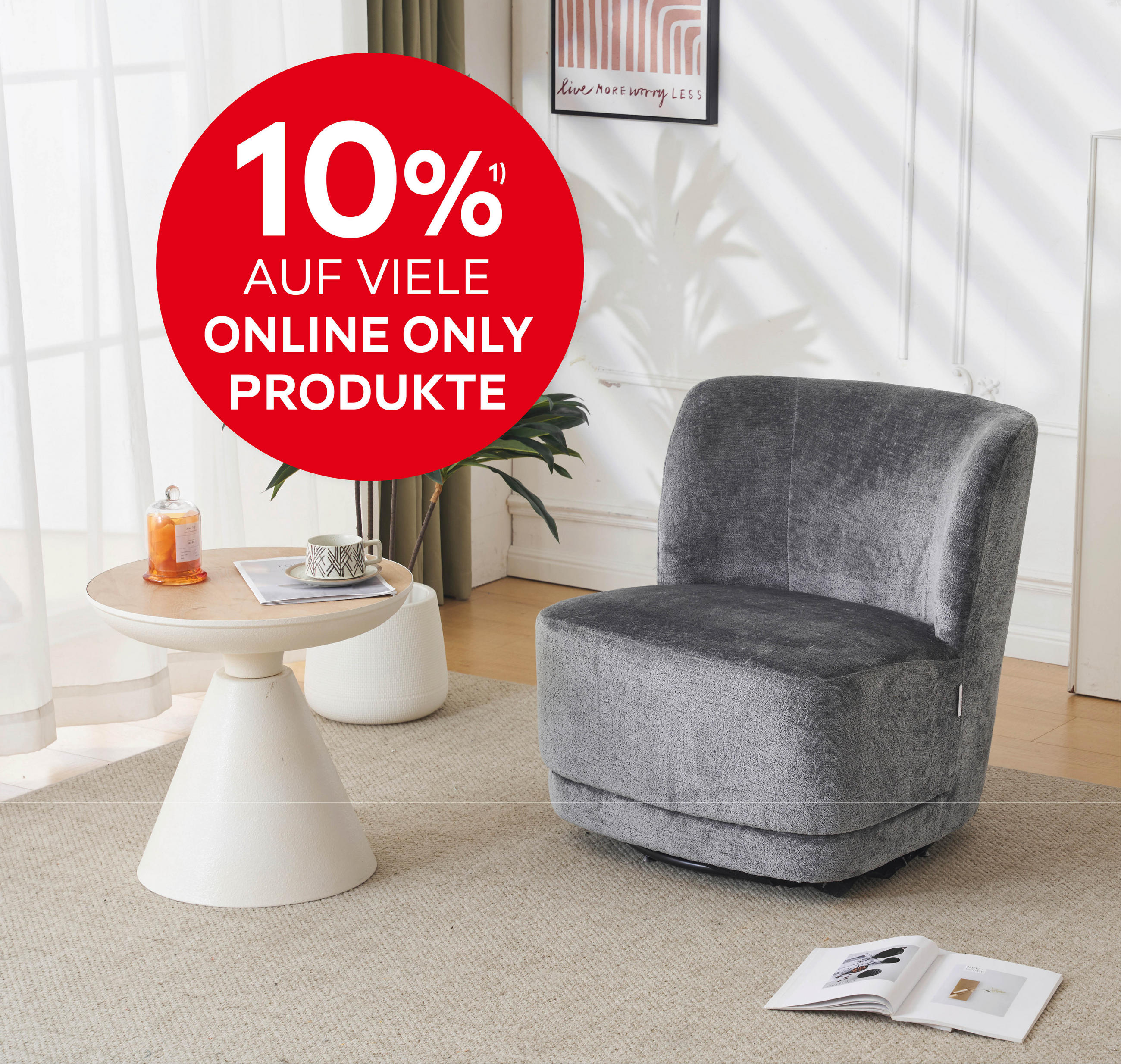 10% auf viele Online Only Produkte