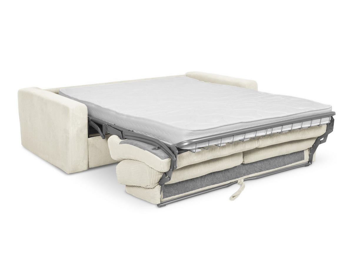 POUF Chenille Stoff Orange - Terracotta/Schwarz, Kunststoff/Textil (78/41/60cm) - Makamii