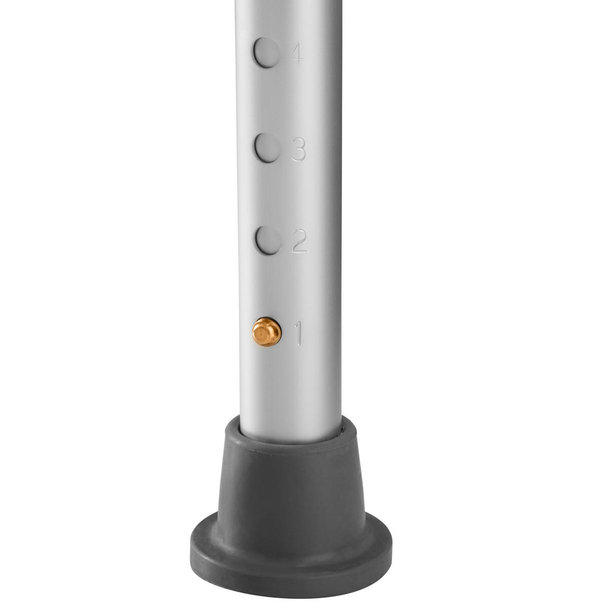 DUSCHHOCKER ,51 x 39 x 43 – 60,5 cm,weiß - Weiß, Metall (39/60.5/51cm) - tectake