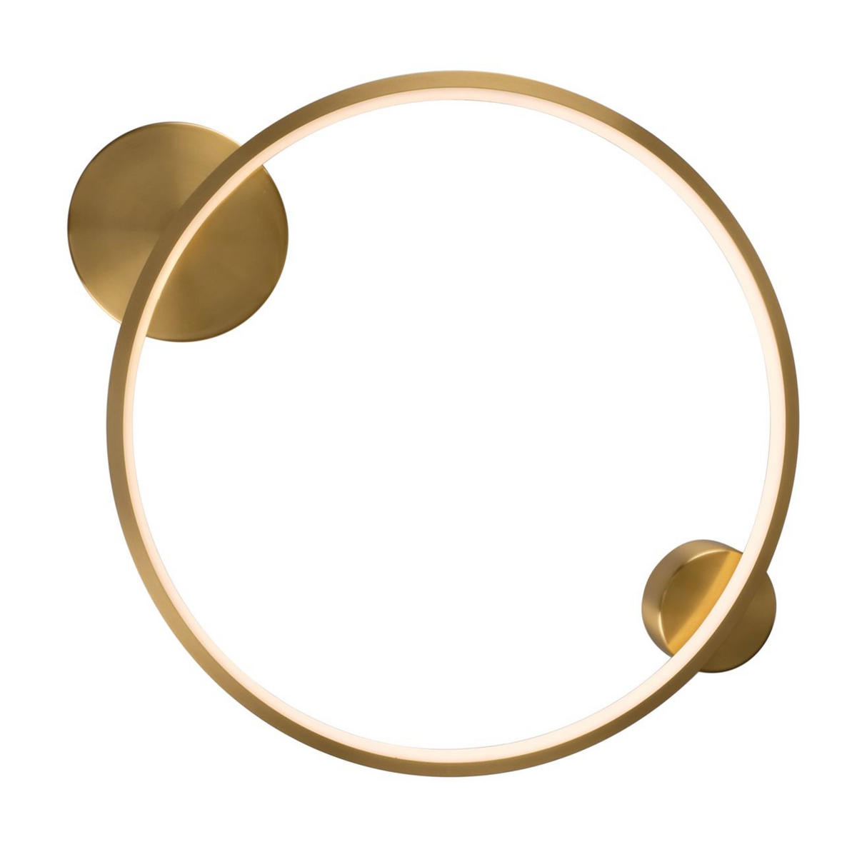 DECKENLEUCHTE Ceira, Messing, 63cm, Dimmbar - Goldfarben, Metall (63/60/60cm) - KOSILUM