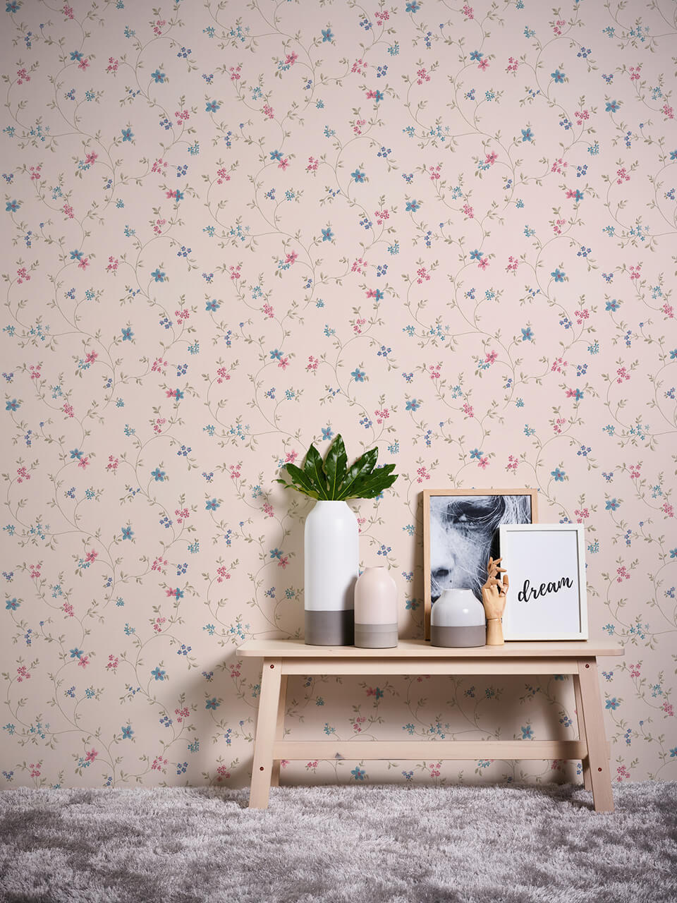 VLIESTAPETE Beige 53/1005 cm - Beige, Kunststoff/Textil (53/1000cm) - KUNSTLOFT