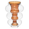 VASE MatalI 36 cm - Bernsteinfarben, Glas (15.2/35cm) - Atmosphera Createur d´interieur