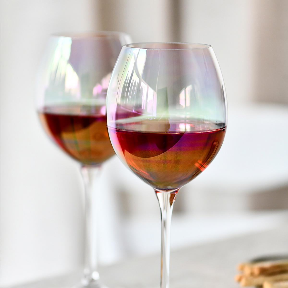 ROTWEINGLÄSER, 6er-Set, 380 ml - Multicolor, Glas (0.38L) - Krosno Glass