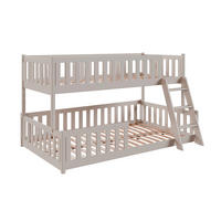 BETT 120/200 Léane Kaschmir - Beige, Holz (120/200cm) - Petits-meubles