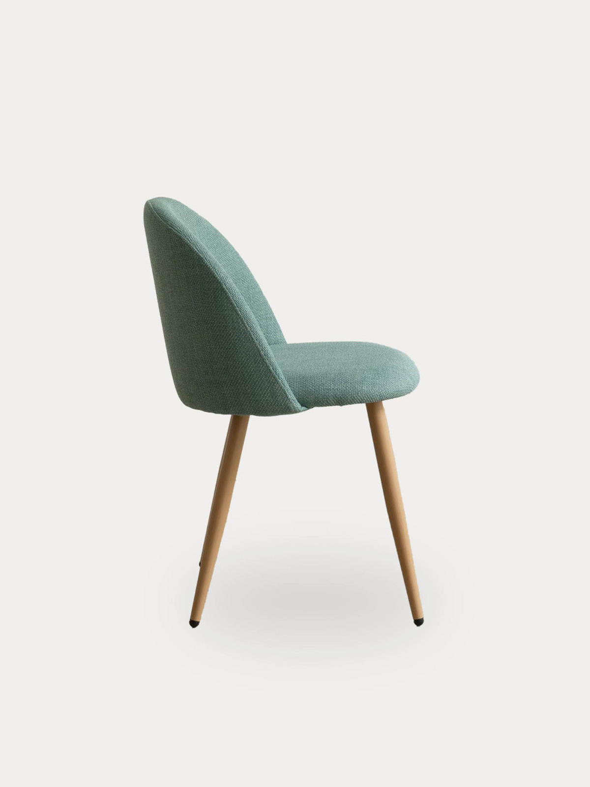 STUHL Brila Minze 51 cm x 77 cm - Mintgrün, Textil (51/77/54cm) - Kenay Home