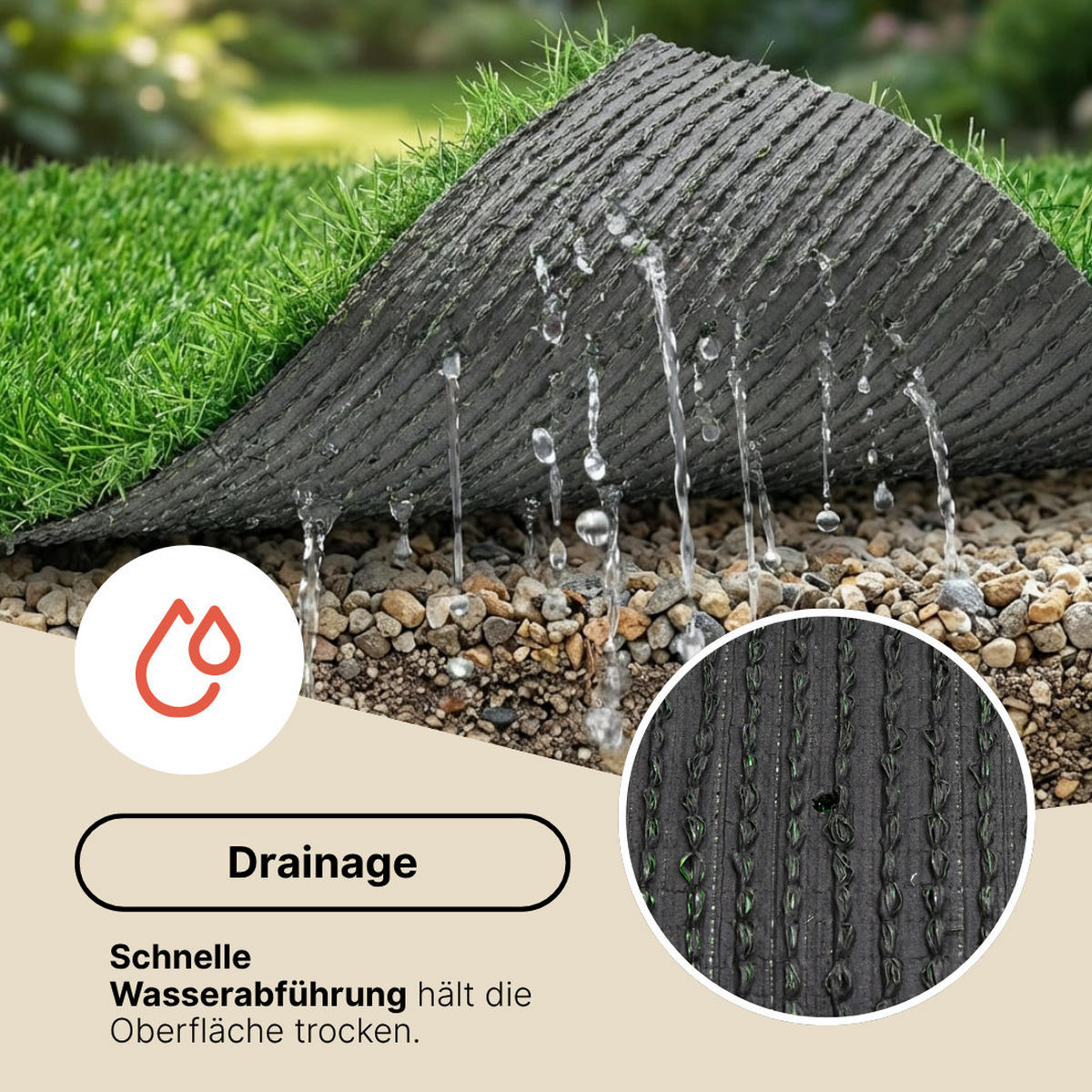 KUNSTRASEN Verde 30 mm – UV-beständig, pflegeleicht, wetterfest für Garten & Terrasse 200/350 cm - Grün, Textil (200/350cm) - Tapiso