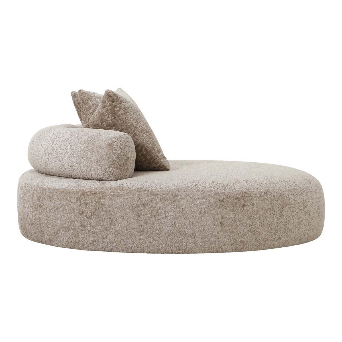 SOFFA Cairo 160 x 160 x 60 cm – naturfärgad - Naturfärgad, Textil (160/60/160cm) - ebuy24