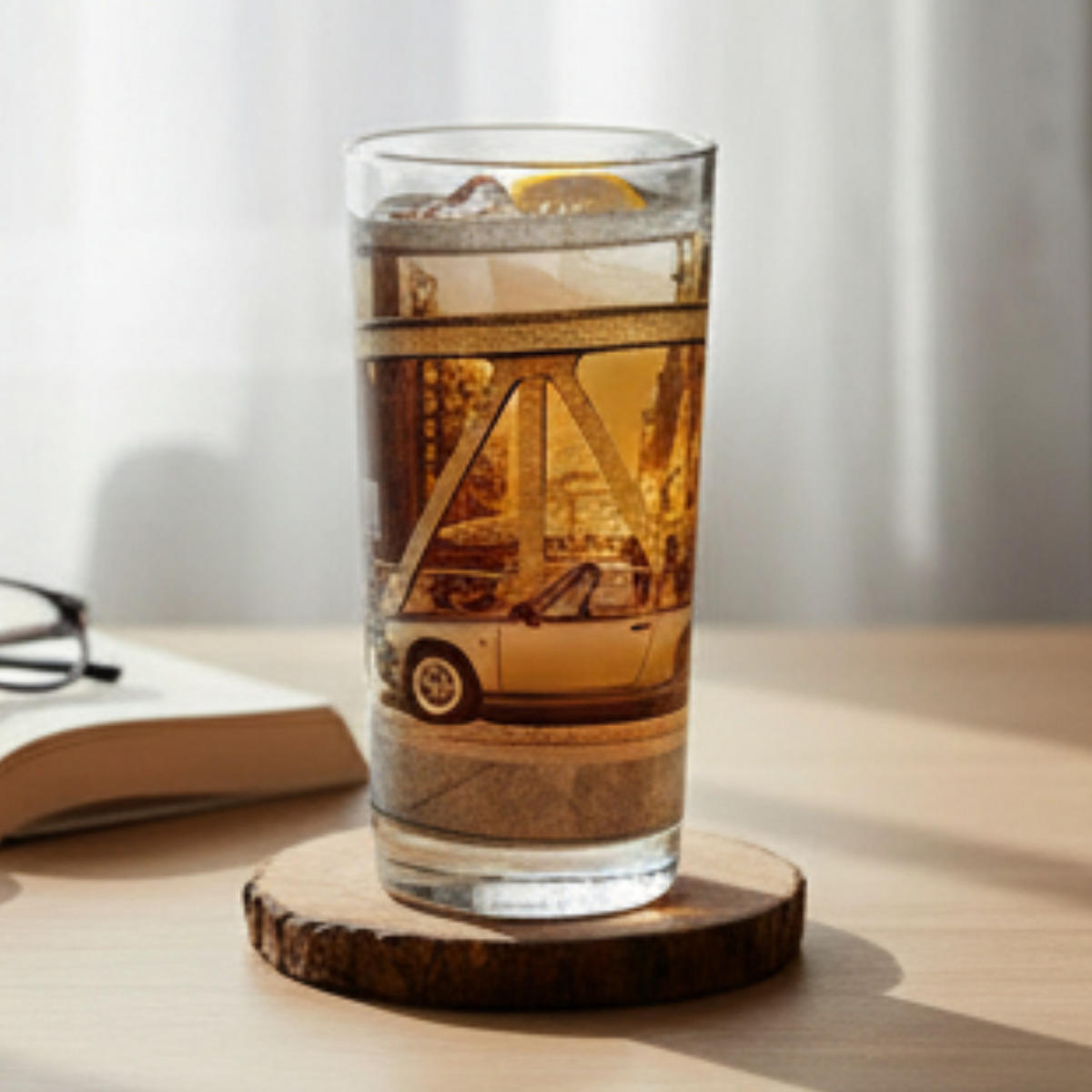 LONGDRINKGLAS 300ml Kristallglas transparent Sammlerstück - Multicolor, Glas (0.3L) - Porsche