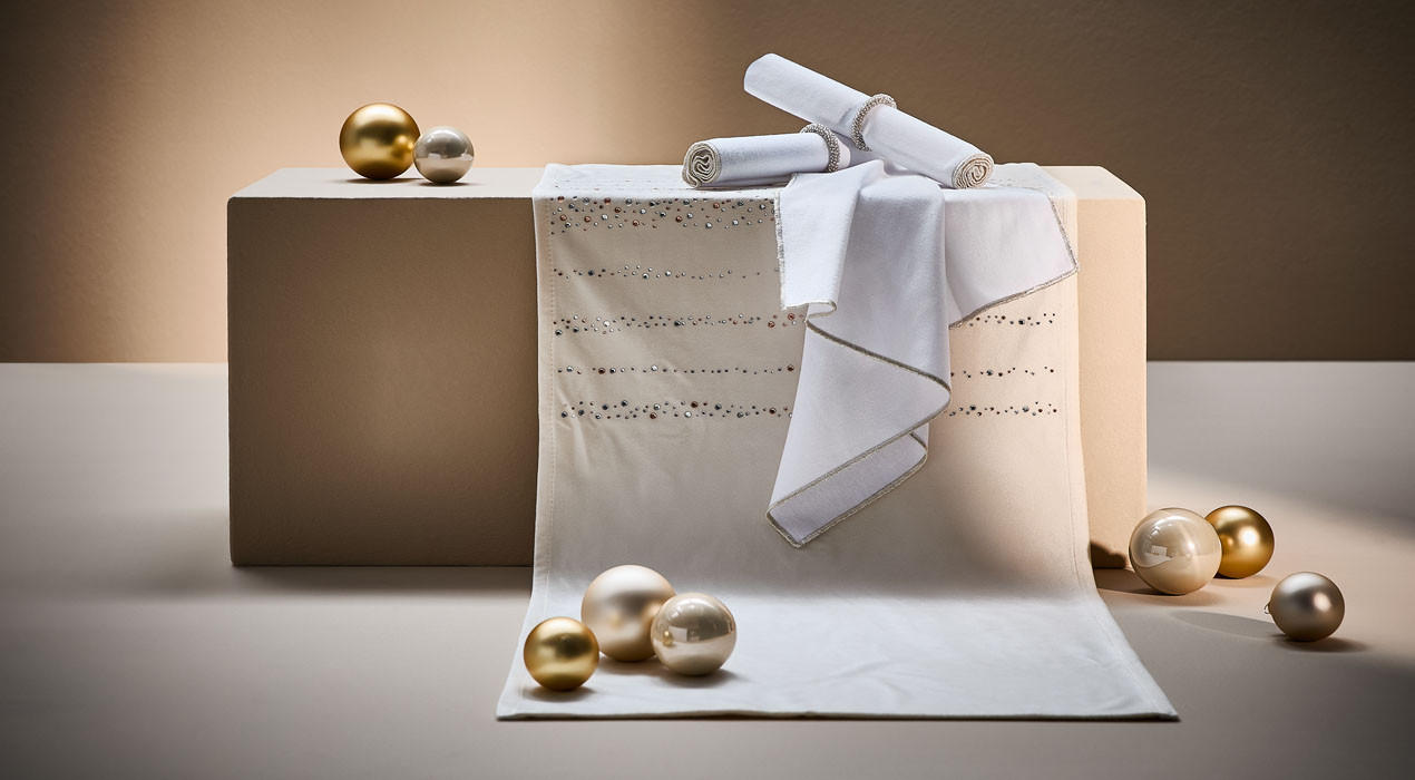 Weihnachtliche Tischwäsche