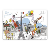 TISCHSET La Parisienne passend 30 x 45 cm - Multicolor, Textil (30/45cm) - Winkler