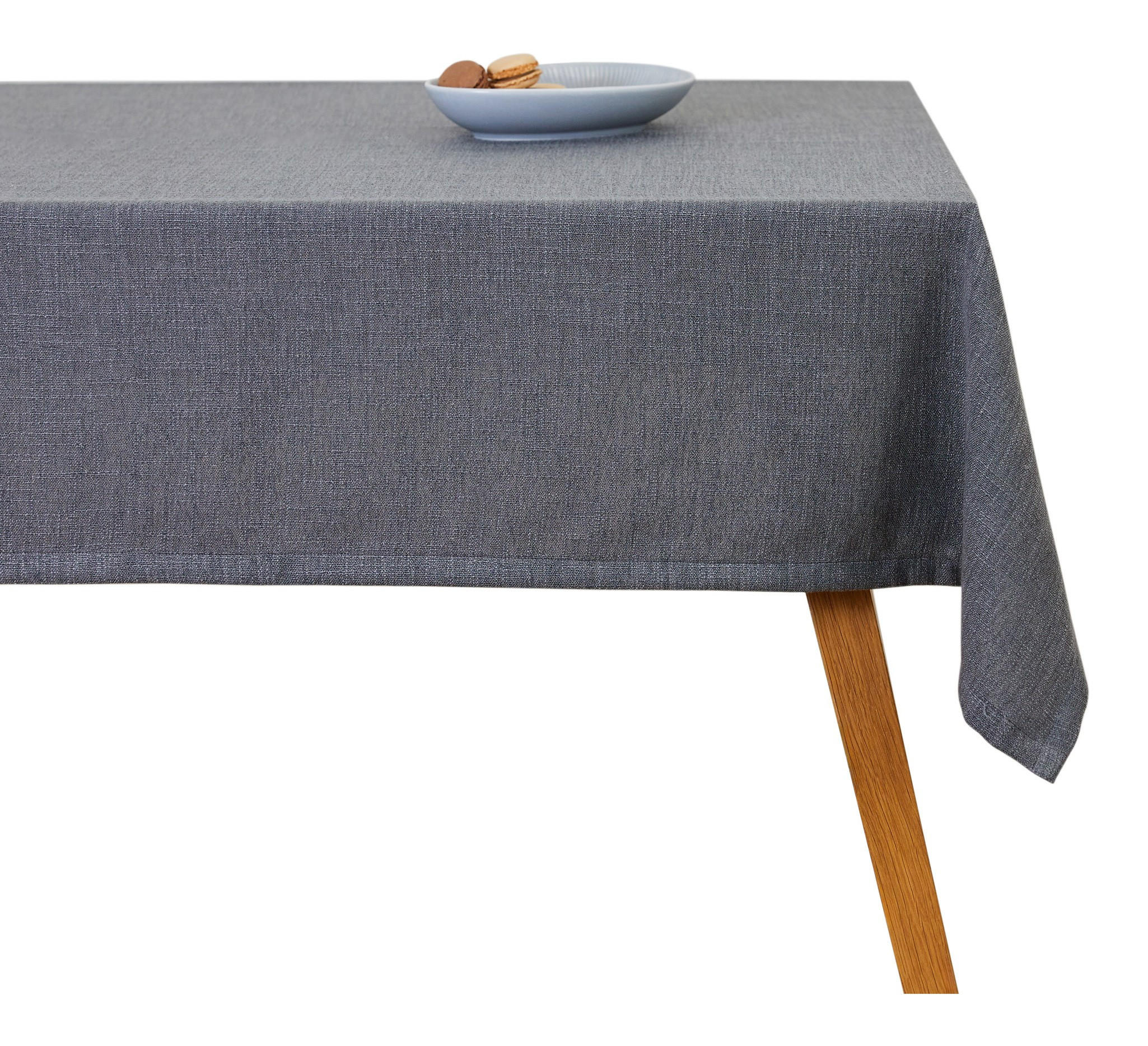 TISCHDECKE Clifden - Grau, Textil (180/130/1cm) - home&you