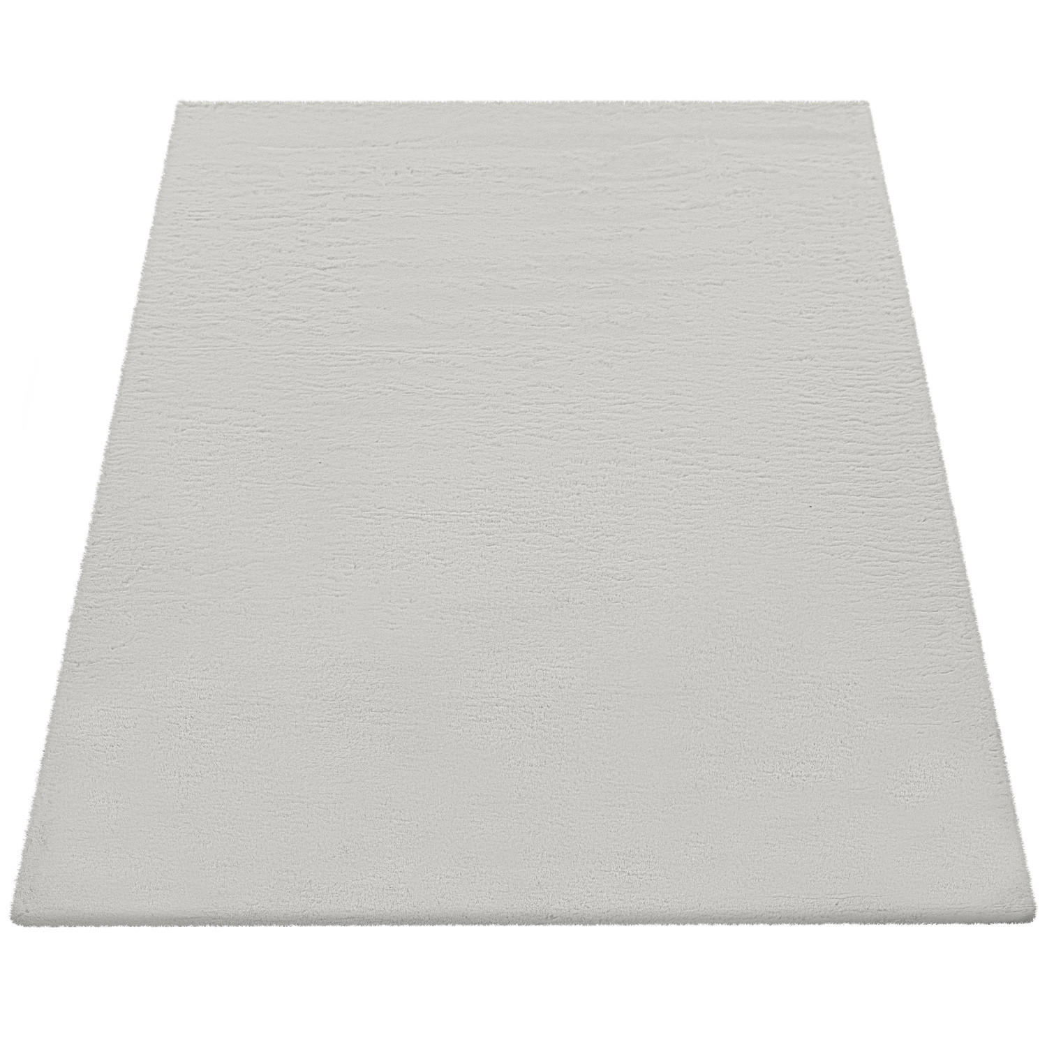 Paco Home Hochflorteppich Creme 160x230 cm