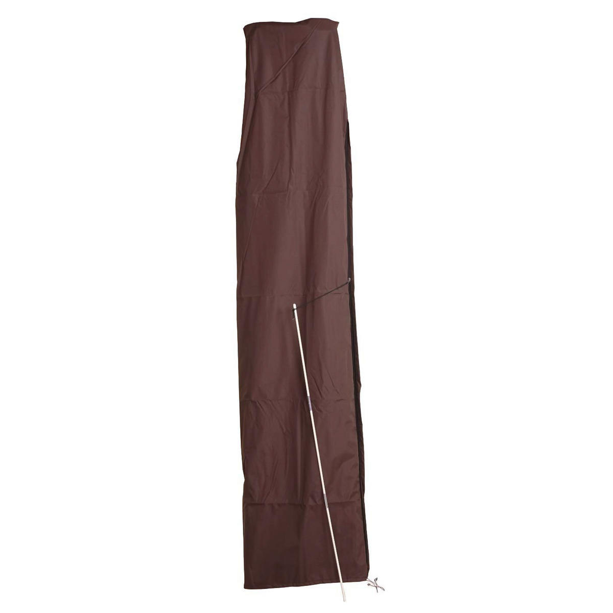 SCHUTZHÜLLE MCW FÜR AMPELSCHIRM BIS 3,5M Braun - Braun, Textil (60/265/60cm) - MCW