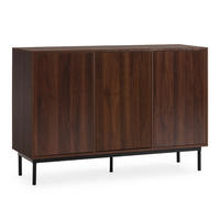 SIDEBOARD Florida 3 türen Walnuss-Optik - Walnussfarben, Holzwerkstoff (120/80/40cm) - VS Venta-stock