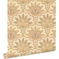 TAPETE orientalisches Barockmotiv 50 x 900 cm - Beige, Papier (50/900cm) - ESTAhome