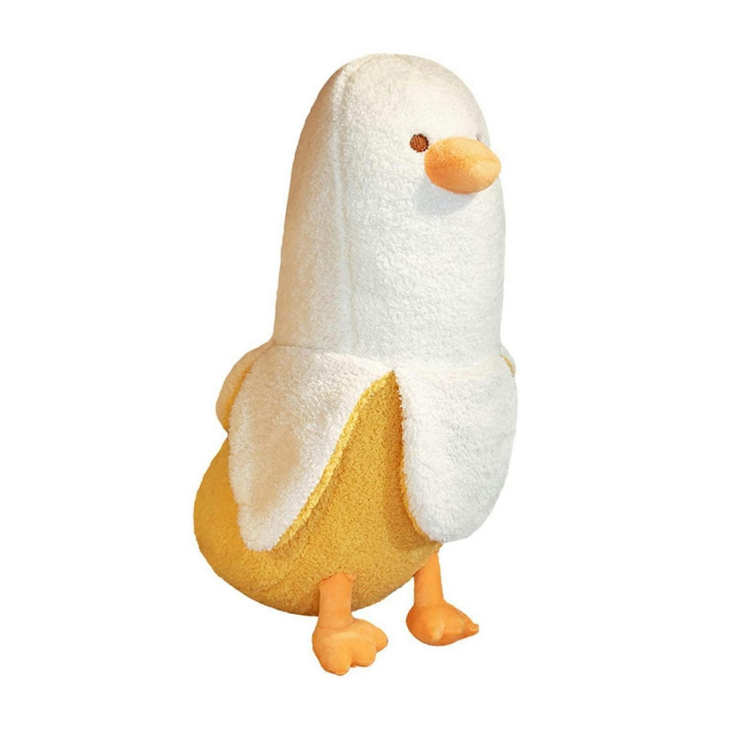 PLÜSCHTIER Bananenente 90 cm - Multicolor, Textil (60/90cm)
