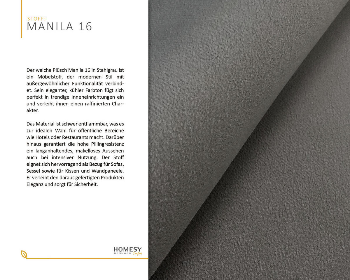 SCHLAFSOFA Celeste – modernes Design trifft auf höchsten Komfort, Mokka - Mokka, Holz (225/80/94cm) - Homesy