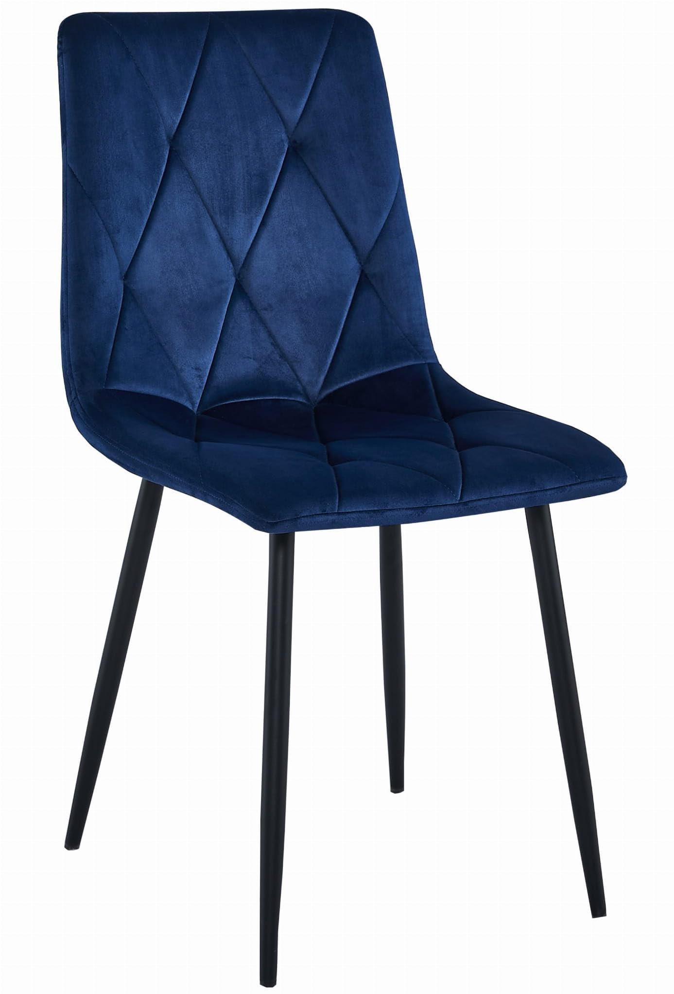 Best For Home Esszimmerstuhl Blau 51x86x56 cm