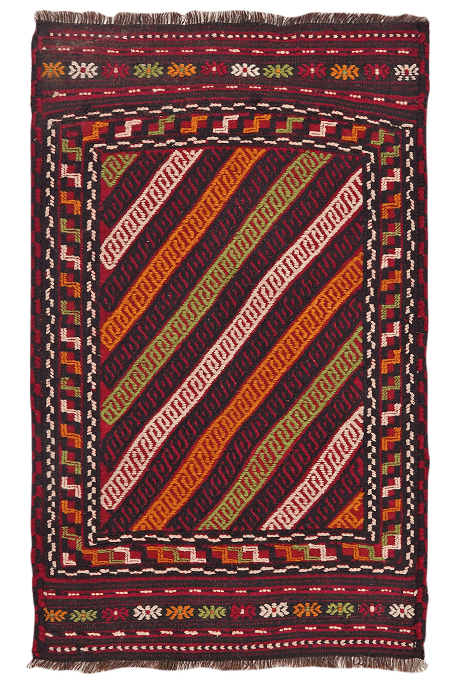 Looma Kelim-Teppich Mehrfarbig 78x123 cm