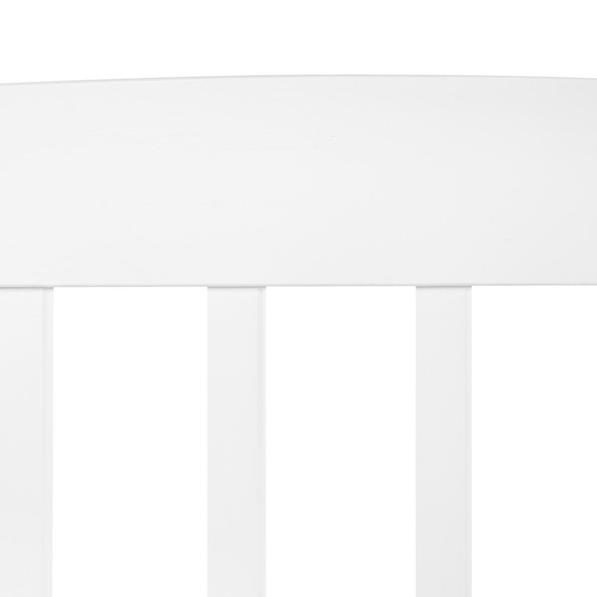 LOFTSÄNG vit 90-200 cm Revin - Vit, Trä (90/200cm) - Beliani