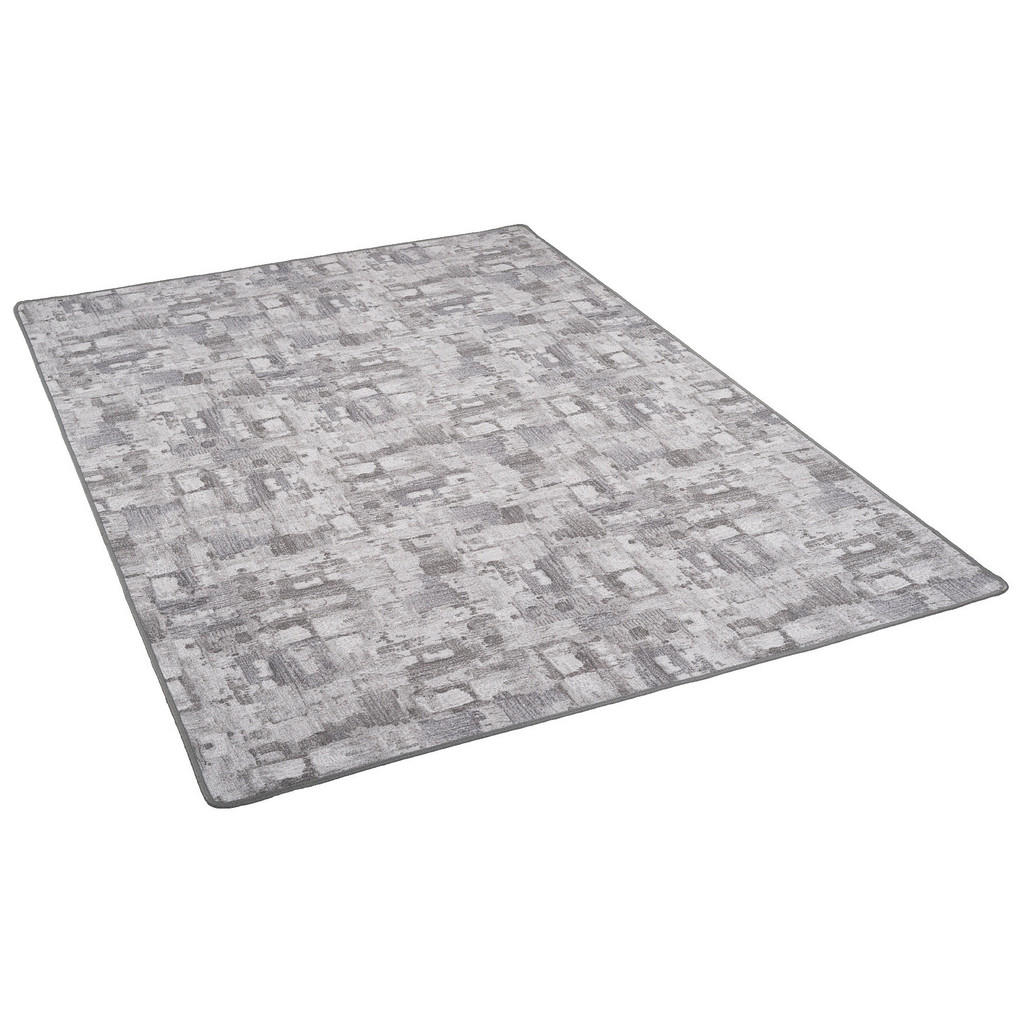 Thumbnail - Snapstyle Feinschlingen, Hellgrau, Textil, 80x160 cm, Teppiche & Böden, Teppiche