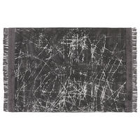 KURZFLOR-TEPPICH Hanli 230/160 cm - Grau, Naturmaterialen (160/230cm) - Beliani