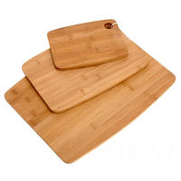 SET von Bambus-Tabletts 1/29/38 cm - Braun, Naturmaterialien (29/1cm) - Excellent Houseware