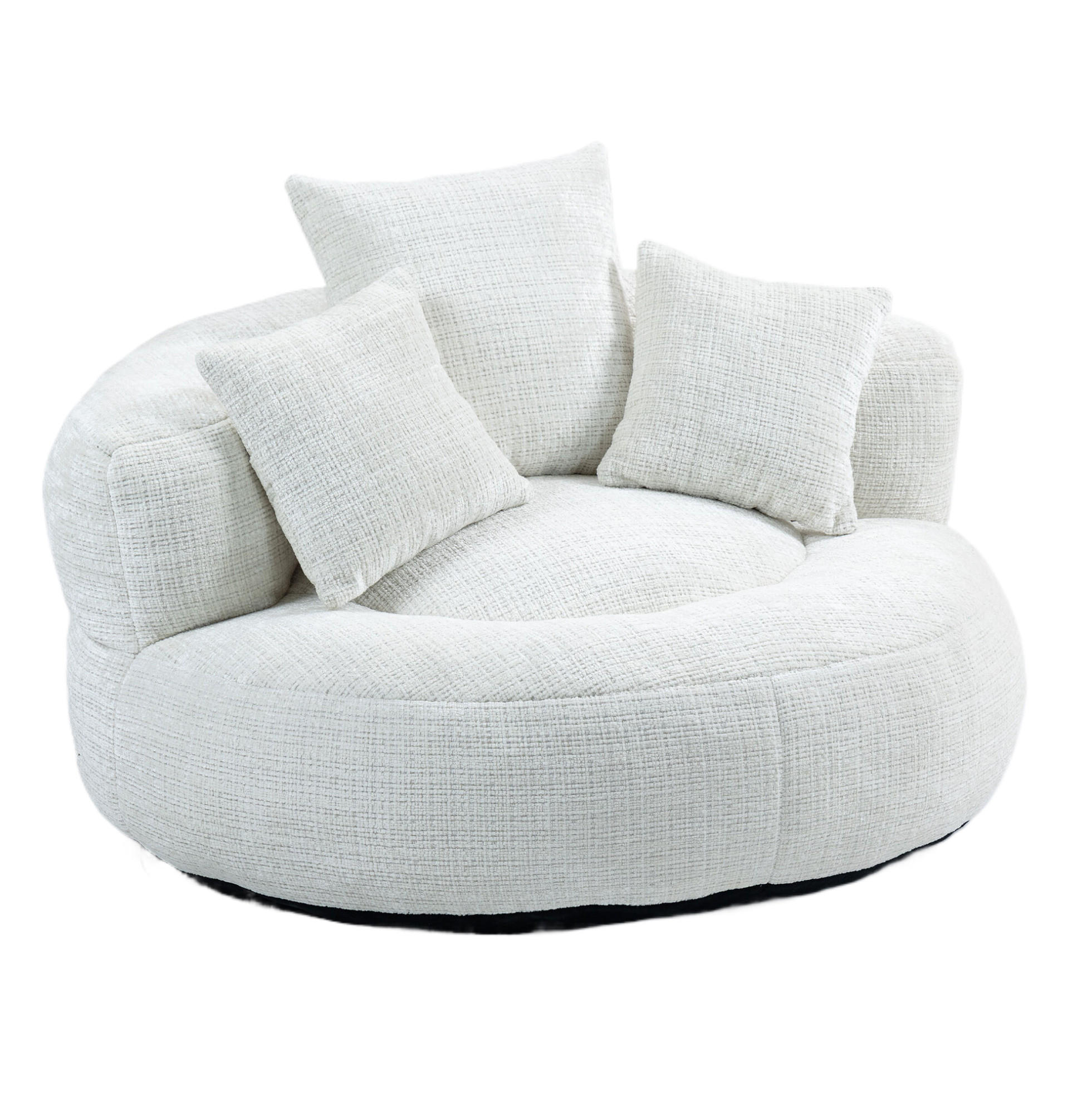 Modfu Sitzsack Beige 108x52x108 cm
