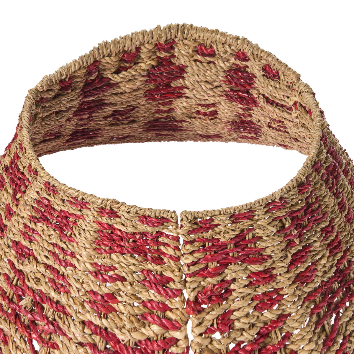 WEIHNACHTSBAUMKRAGEN 25 cm Naturfarben Neige - Naturfarben, Naturmaterialen (25cm) - Beliani