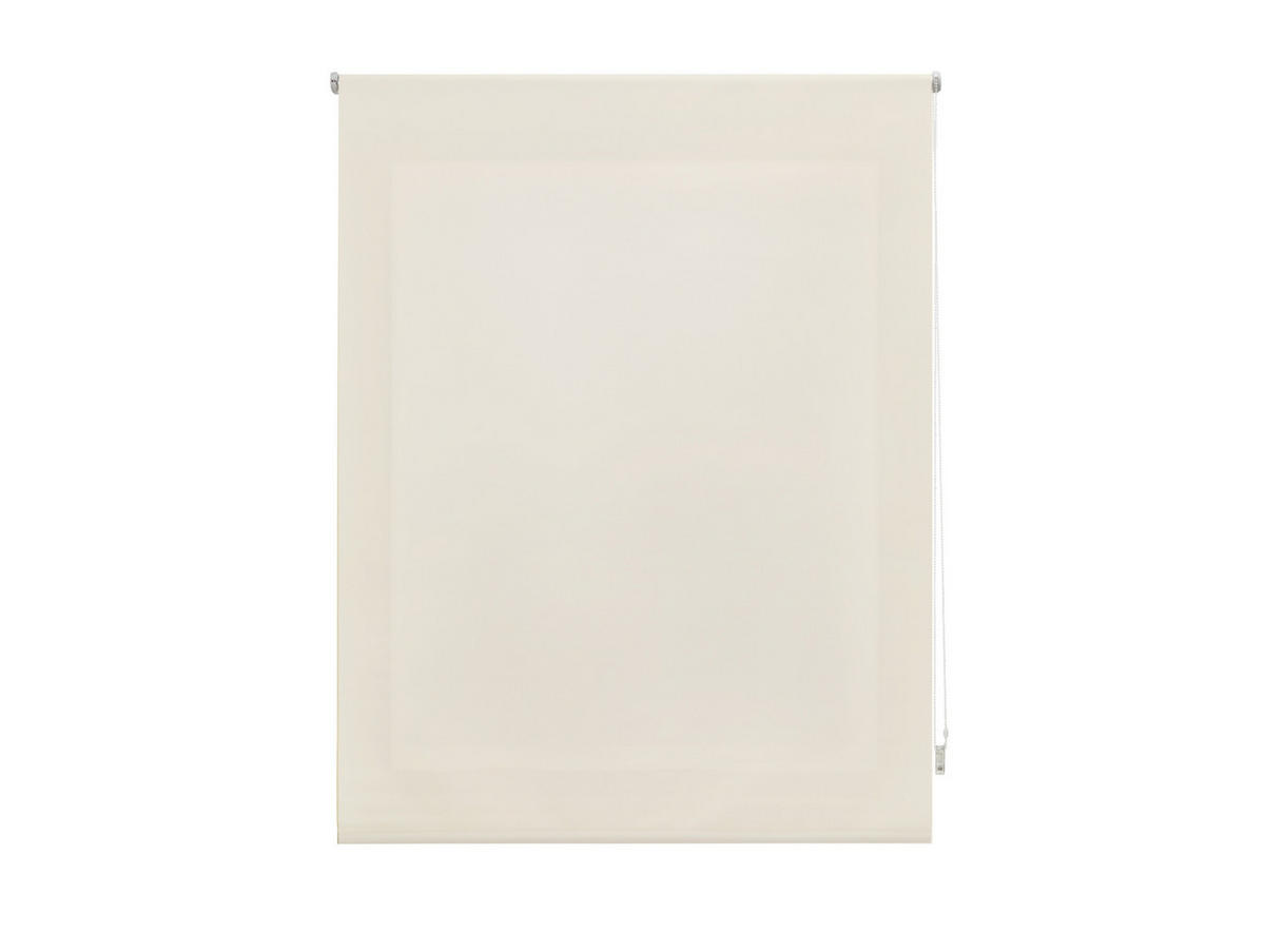 ROLLO Polyester Transluzent Beige 160x250 - Beige, Textil (160/250/1cm) - Purline