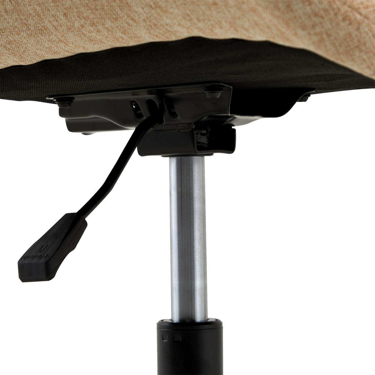 DREHSTUHL TALIA beige - Beige, Textil (53/89/61cm) - IDIMEX