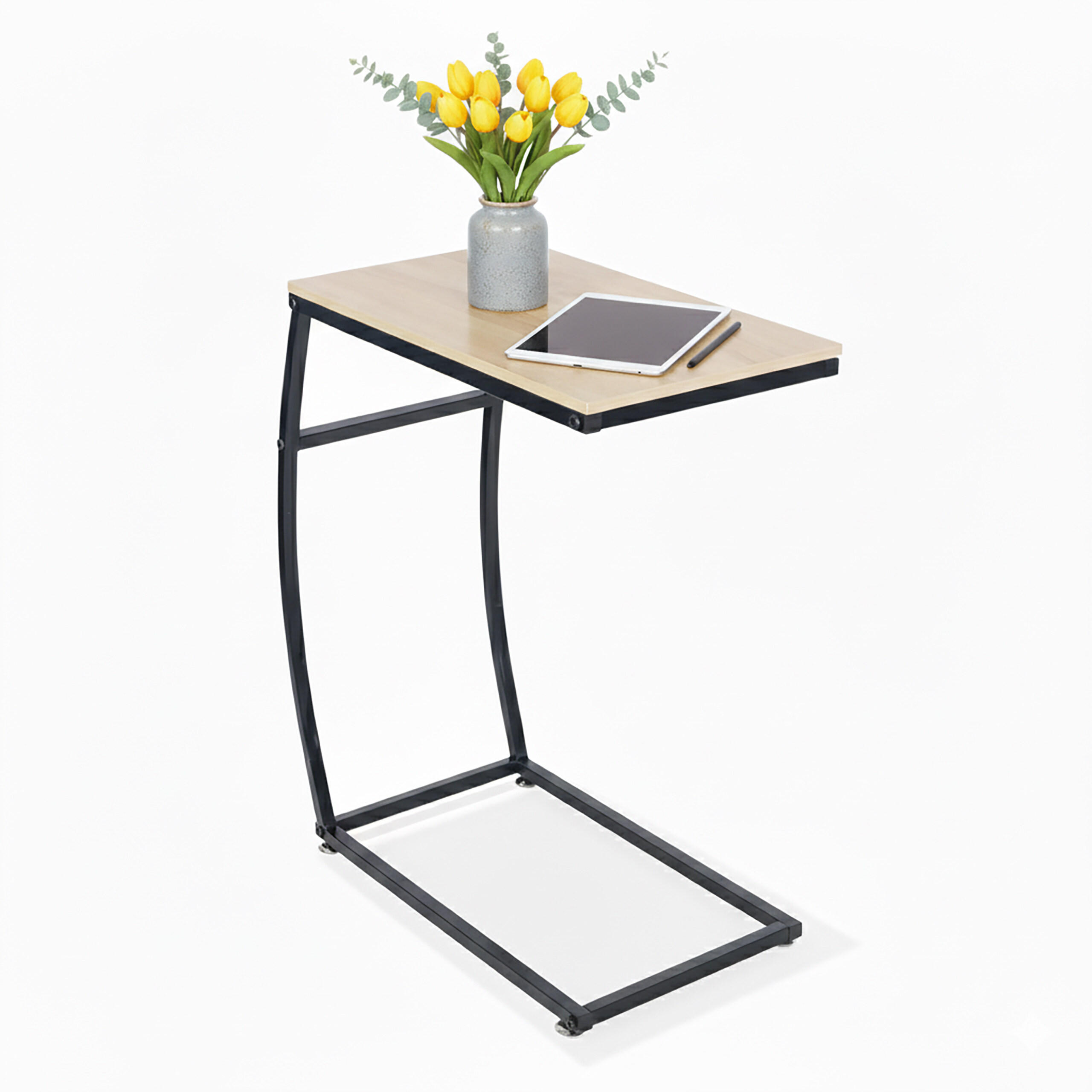 BEISTELLTISCH - Multicolor, Holzwerkstoff/Metall (25/47.5/58.5cm) - Relaxdays