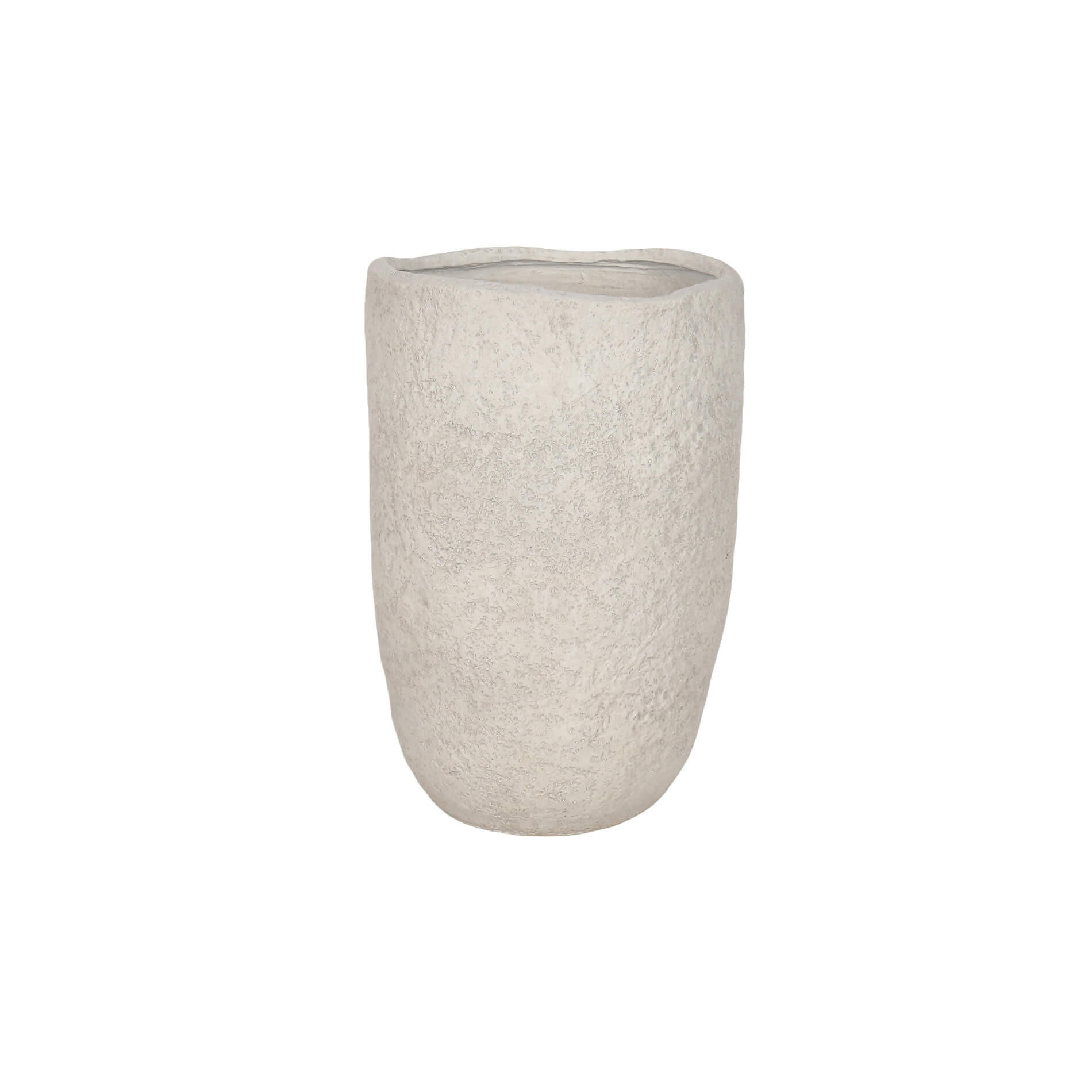 BLUMENTOPF Weiß 42,5/29/29 - Weiß, Stein (42.5cm) - Mobili Rebecca