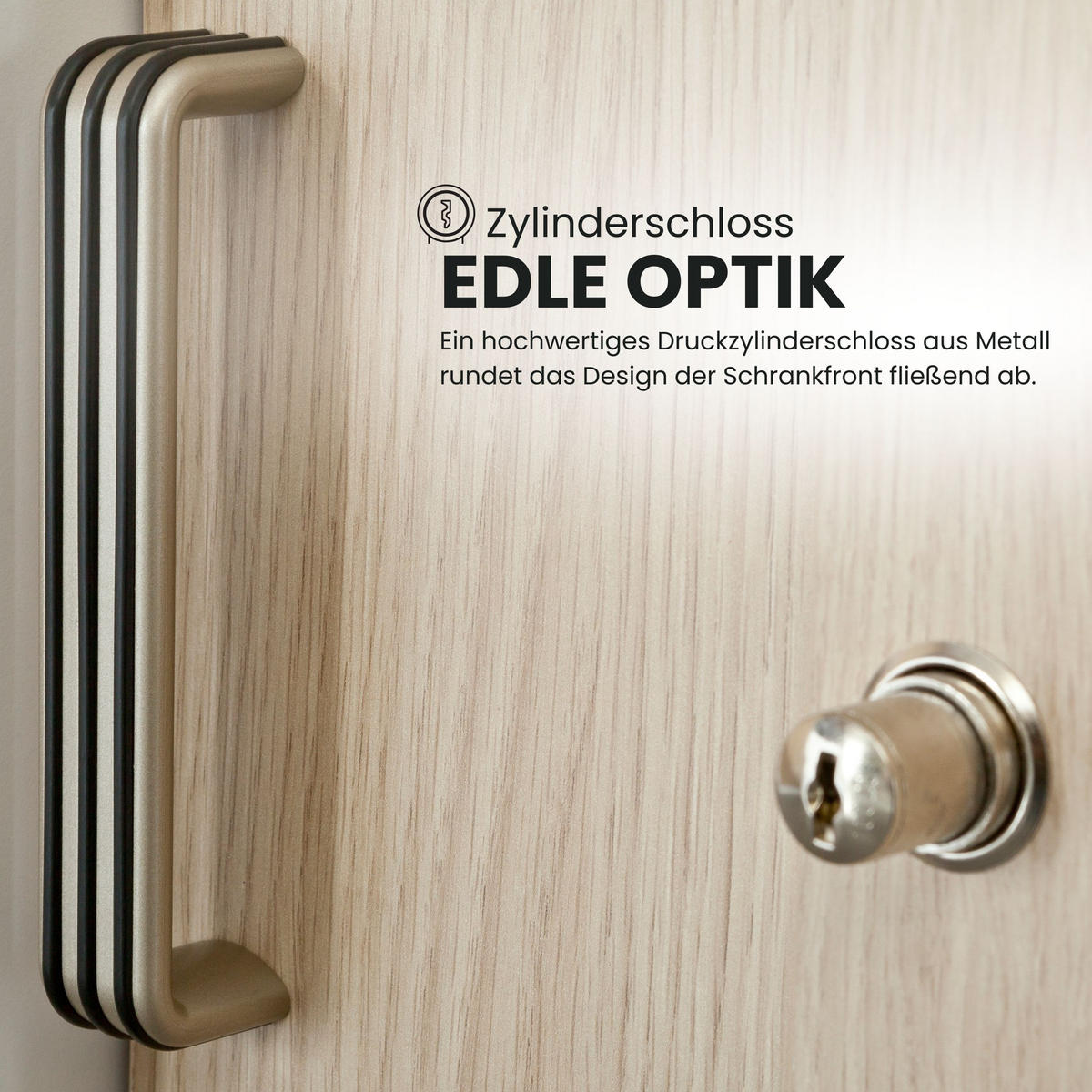 SCHIEBETÜRENSCHRANK - 2 Ordnerhöhen 40/120/74,8 cm in Graphitfarben/Grau Chromgriff (Metall) - Graphitfarben/Grau, Holzwerkstoff (120/74.8/40cm) - bümö