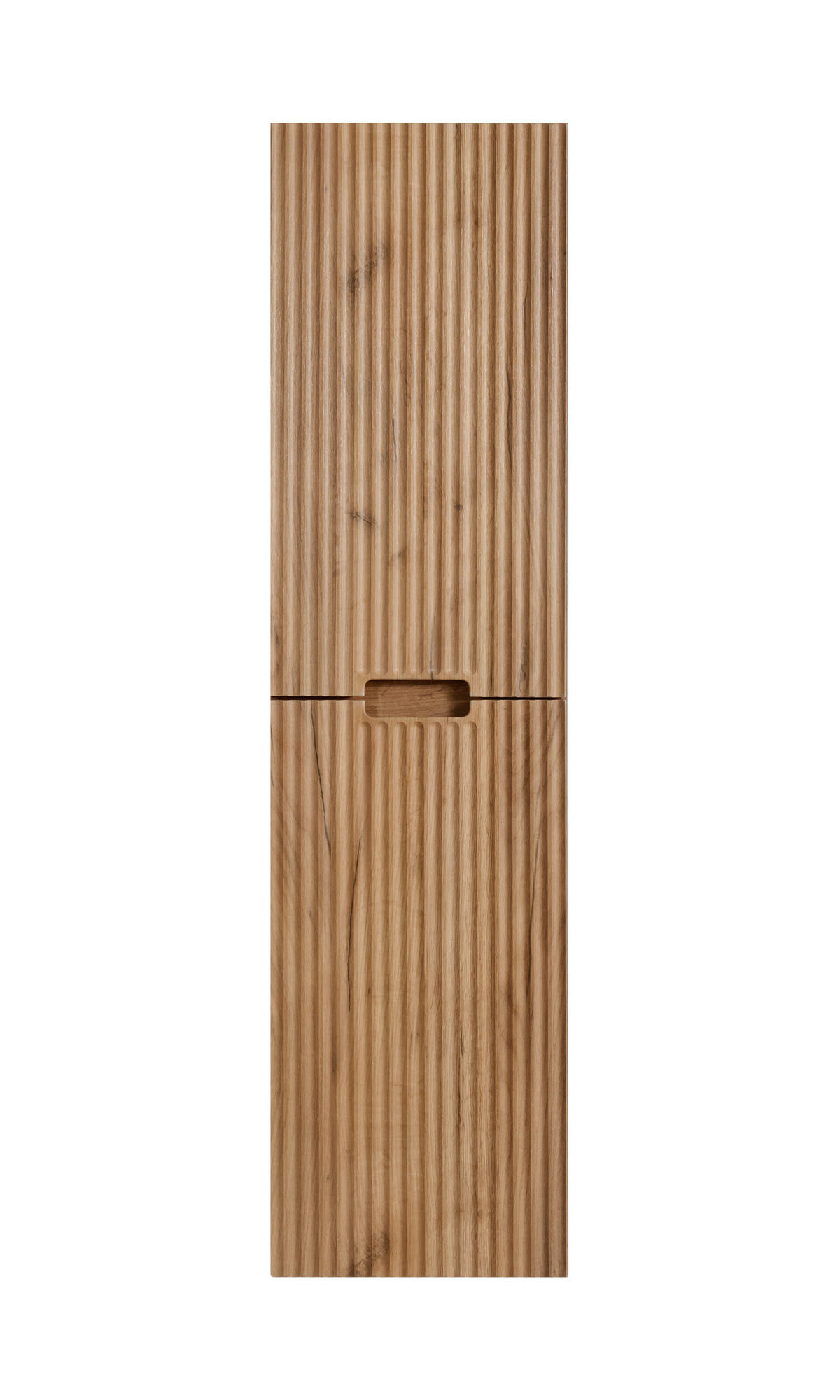 BADEZIMMERSCHRANK : Craft Eiche, 35 x 136 x 27 cm - Braun, Holzwerkstoff (35/136/27cm) - 3XE LIVING