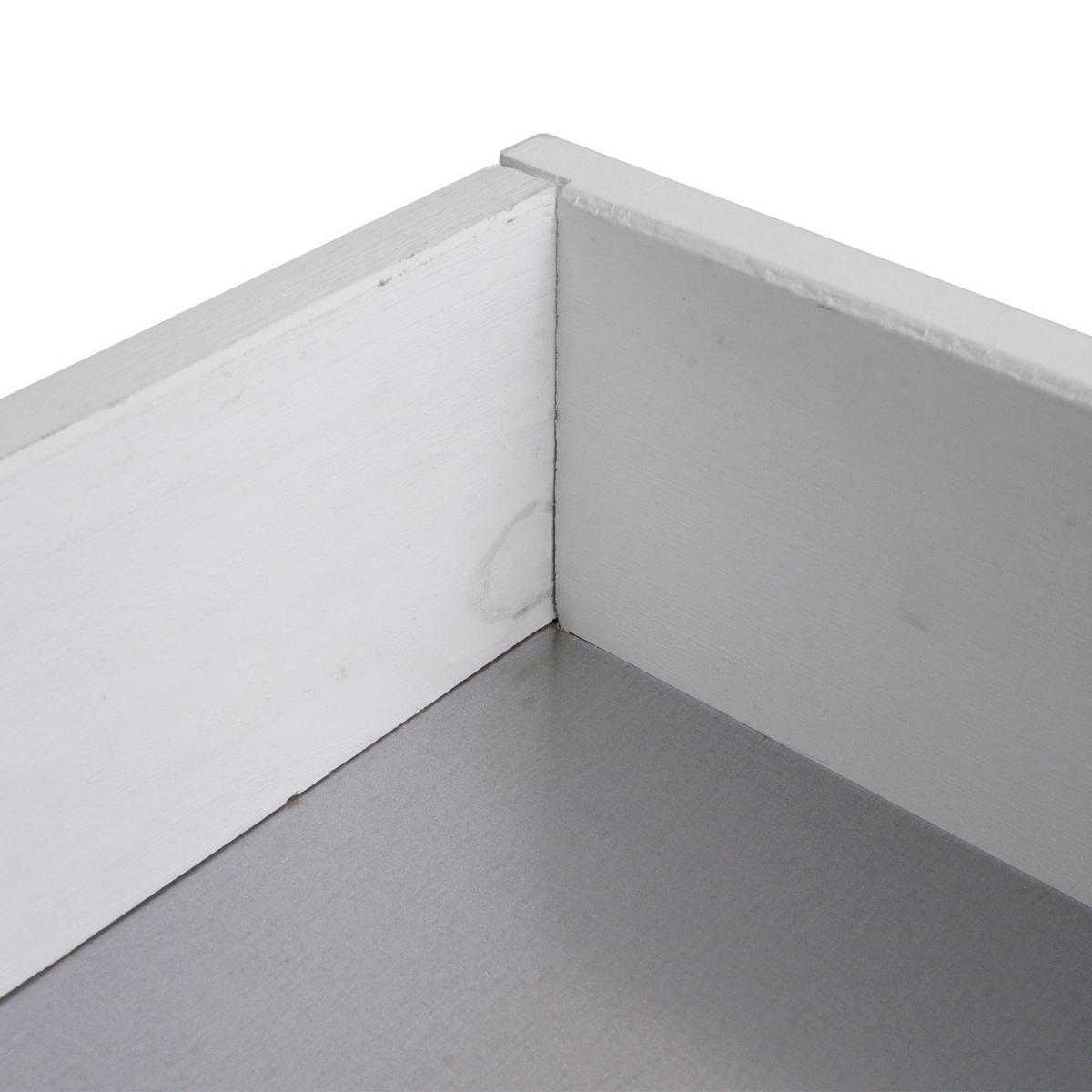 GARTENSCHRANK MIT ARBEITSPLATTE Weiß - Weiß, Holz (52/104/86cm) - MCW