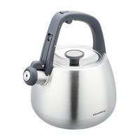 WASSERKESSEL Silber 22/19/22 cm KB7773 - Silberfarben, Metall (22cm) - Klausberg 