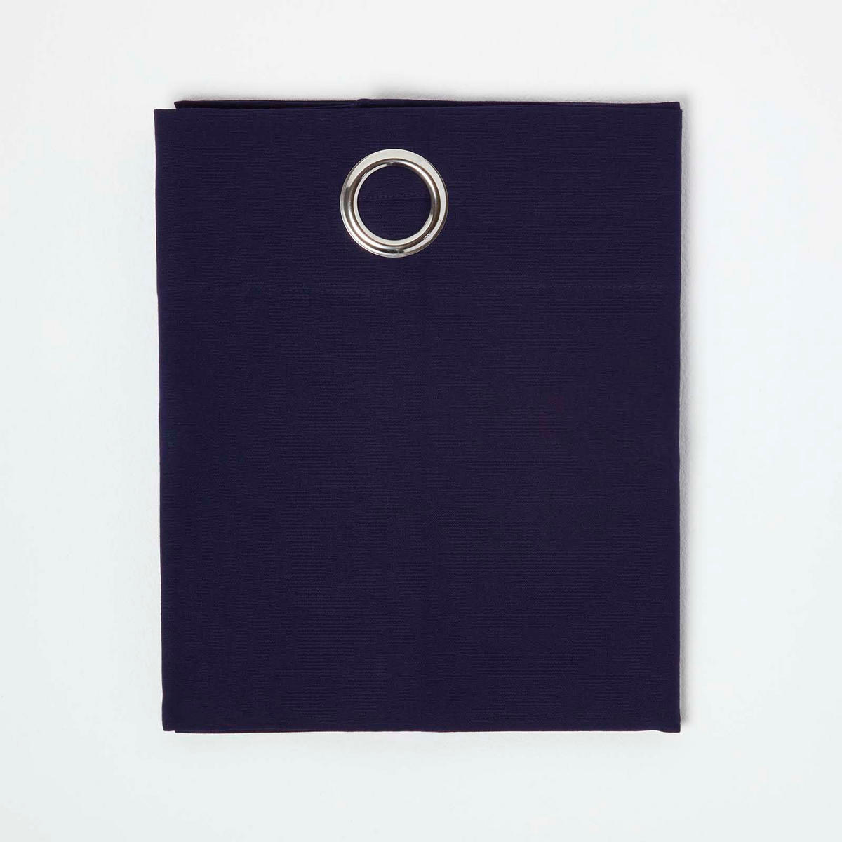 ÖSENVORHANG blickdicht 2er-Set, 137/182 cm - Dunkelblau, Textil (137/182cm) - Homescapes