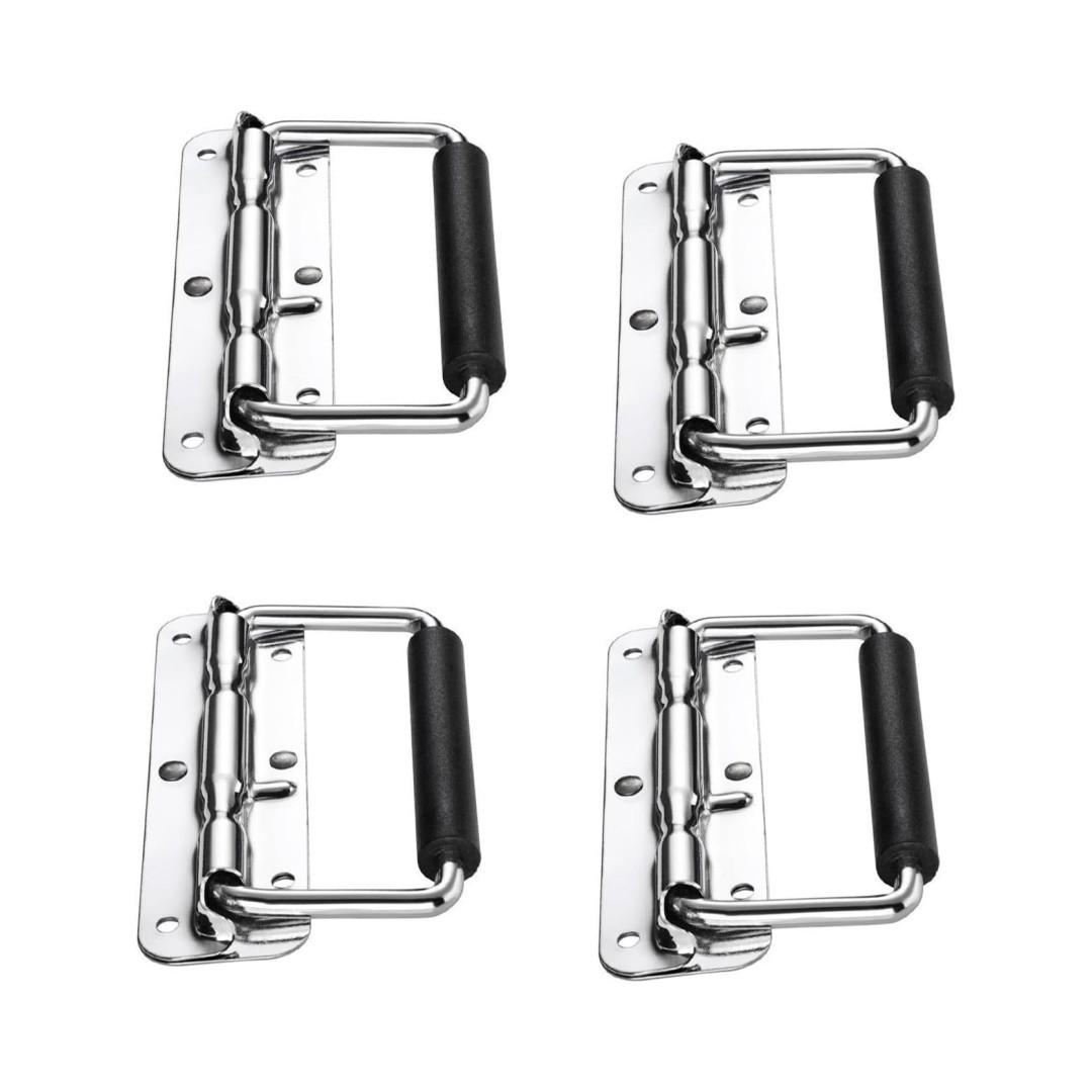 MÖBELGRIFF Silber 4er-Set 110 mm - Silberfarben, Metall (4.1/11/4.1cm)