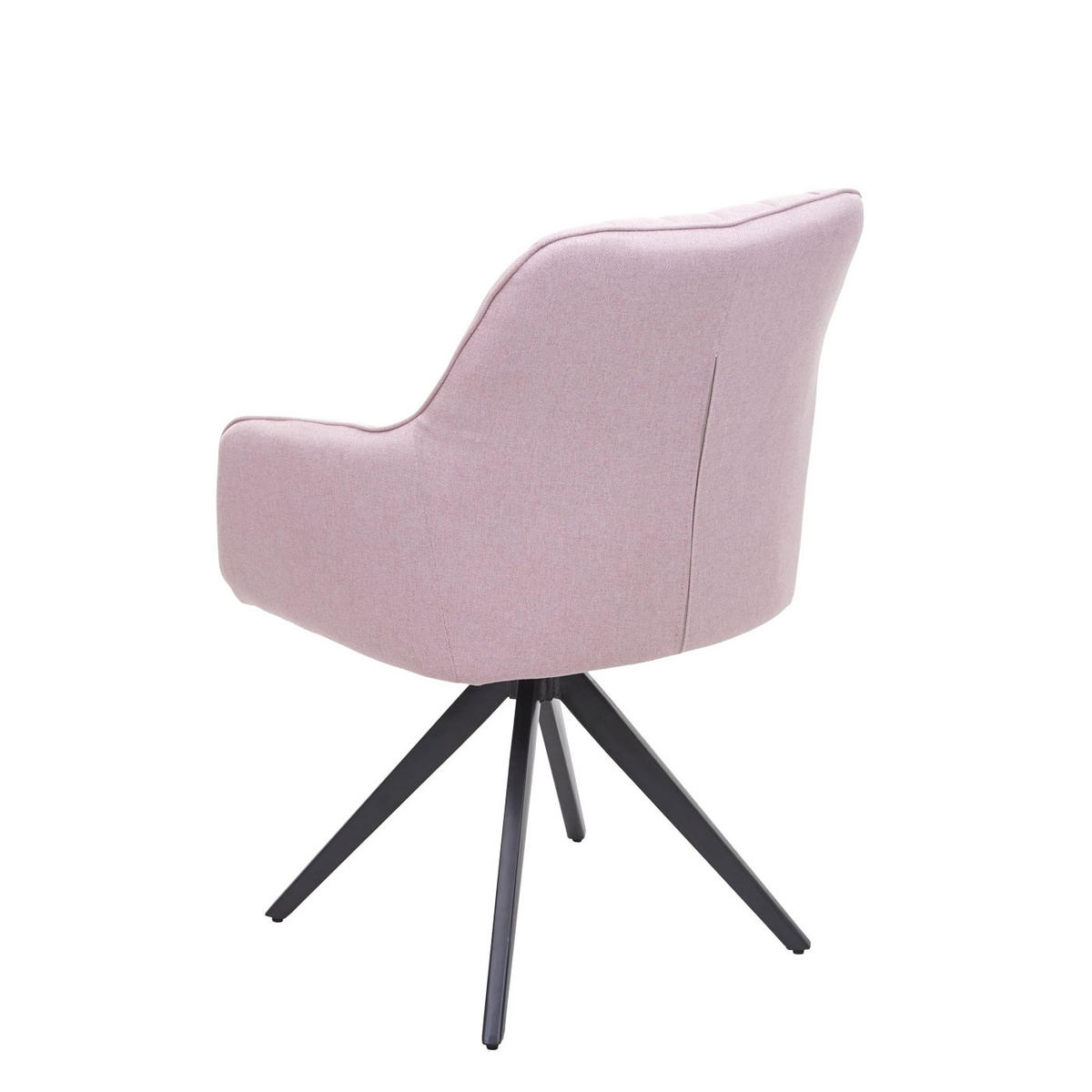 ESSZIMMERSTUHL Altrosa 6er-Set - Altrosa, Textil (58/87/62cm) - MCW