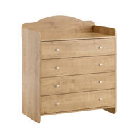 KINDERKOMMODE Megeve Holz - Braun, Holzwerkstoff (90.4/105.4/51.7cm) - Petits-meubles