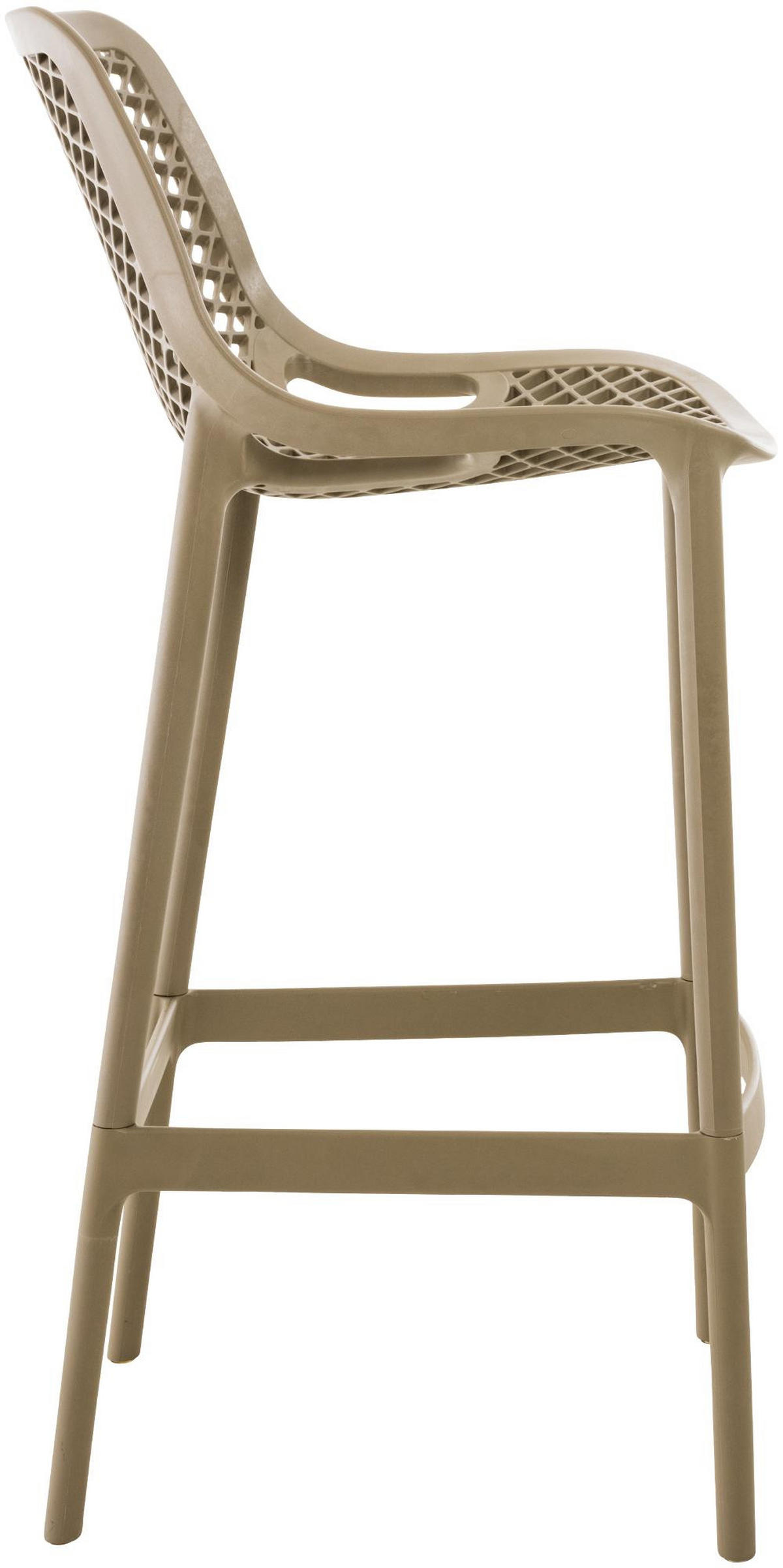 BARHOCKER Kunststoff Schlamm - Hellbraun/Schlammfarben, Kunststoff (45/105/53cm) - CLP