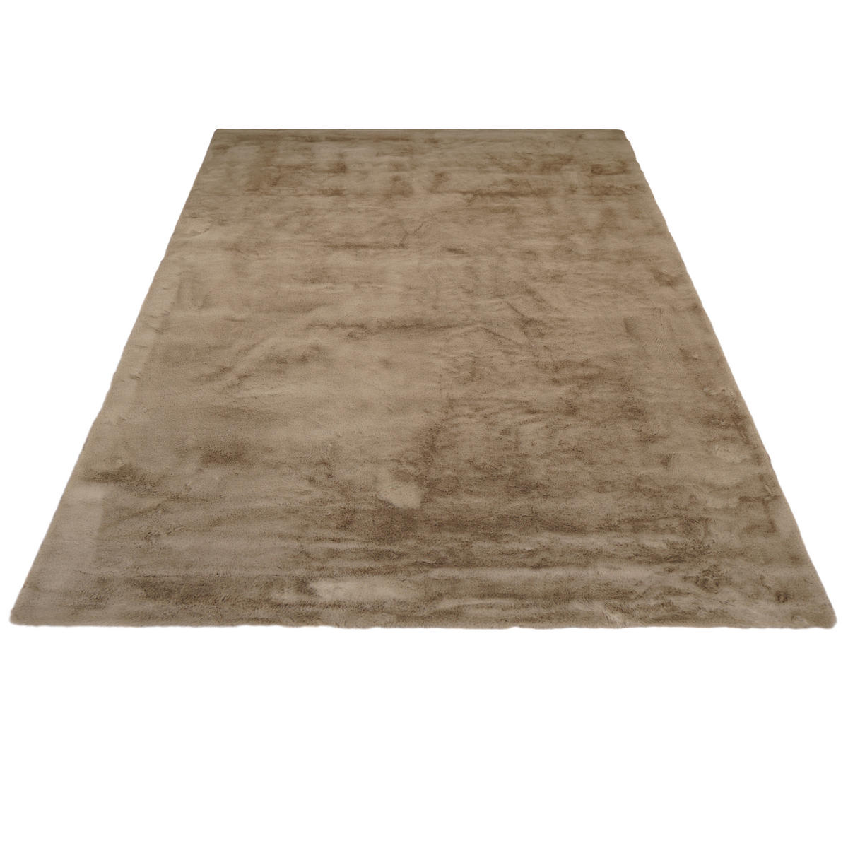 FELLTEPPICH COZY SUPER SOFT 160/230 cm Taupe - Taupe, Textil (160/230cm) - Consilio Concept