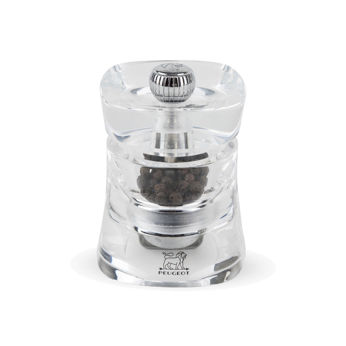 PFEFFERMÜHLE Baltic 8cm Acyrl Stahlmahlwerk - Transparent, Kunststoff (6.5/7.6/6.5cm) - PEUGEOT